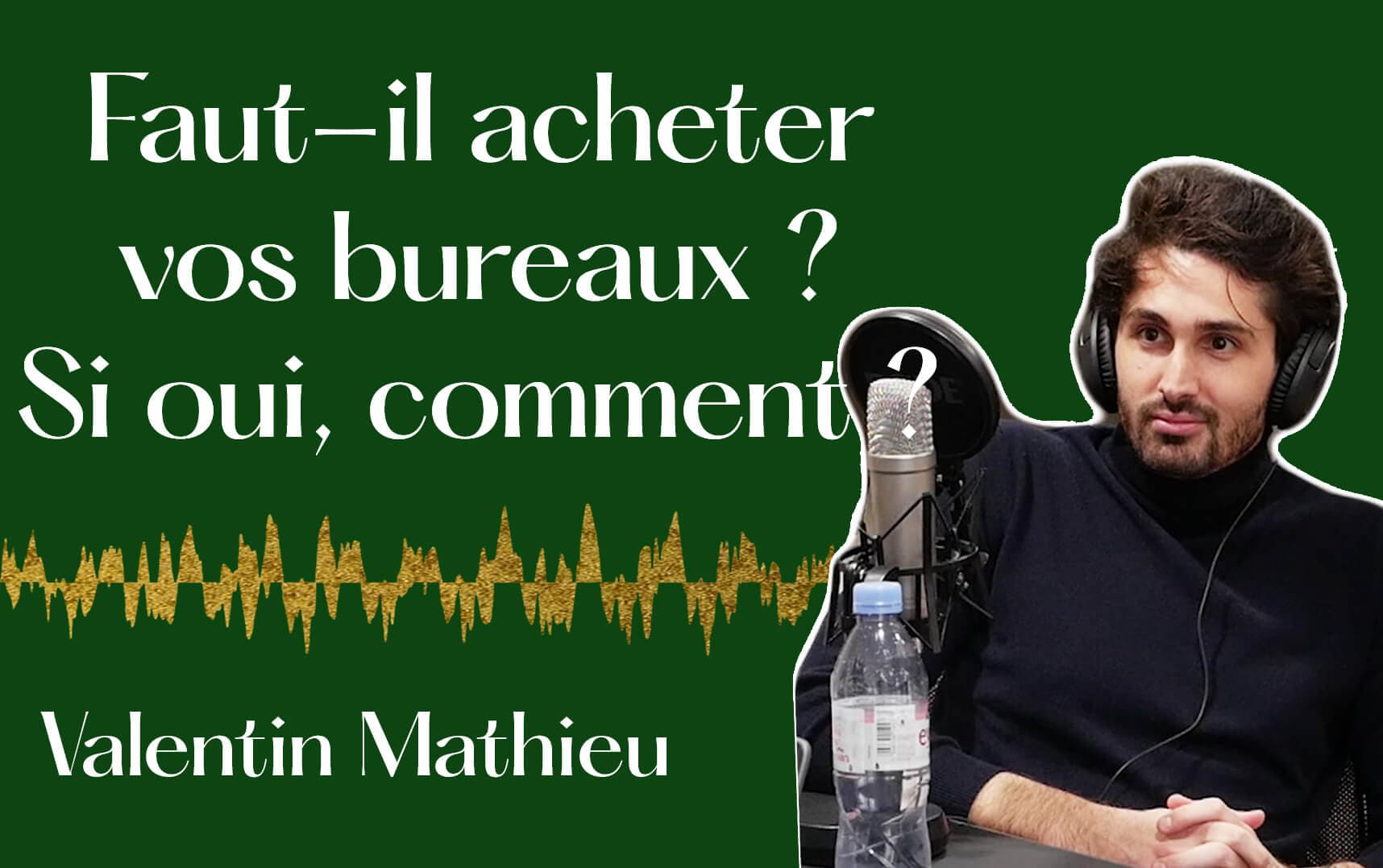 L'immobilier d'entreprise dans le patrimoine du dirigeant. — Valentin Mathieu