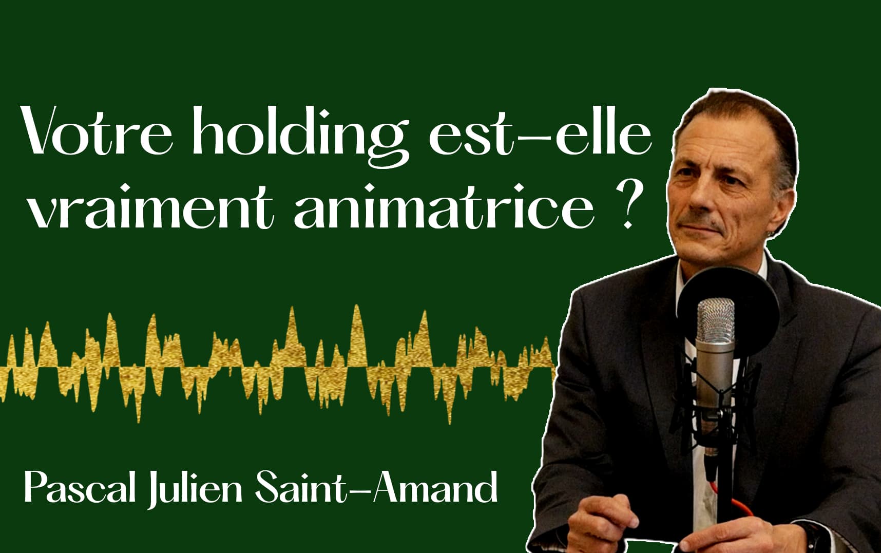 Votre holding est-elle vraiment animatrice ? — Pascal Julien Saint-Amand